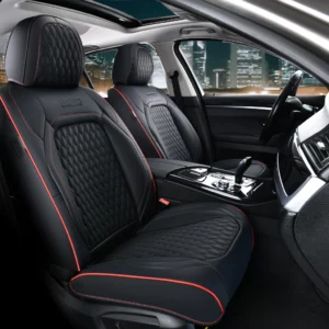 Coversaxs Challenger Con Detalles en Rojo