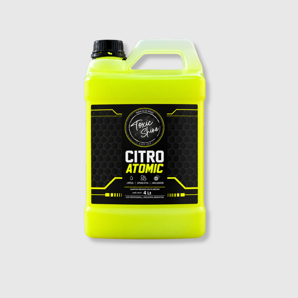 Toxic Shine Shampoo Citro Atomic 4 Lts